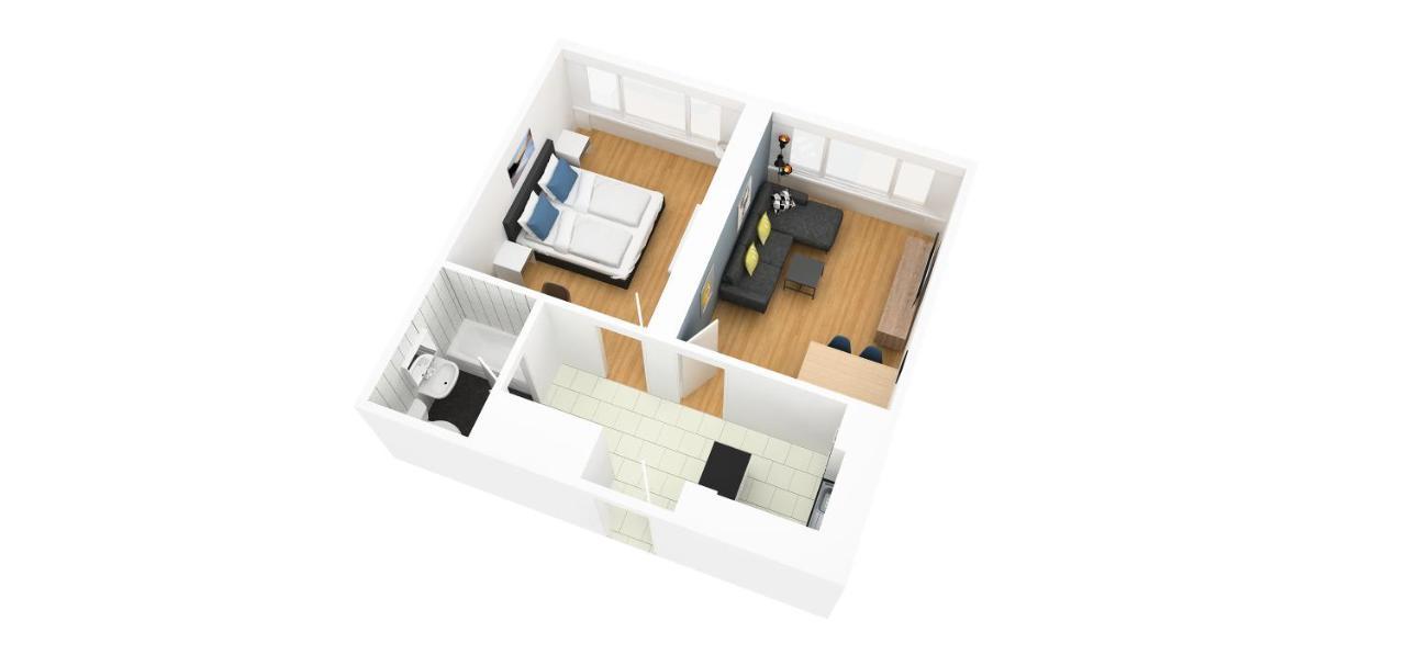 Ariser - Zug Mountain View Business Apartment Eksteriør billede